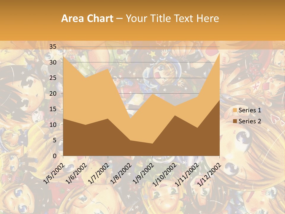 A Group Of Children In A Crowd Of People Powerpoint Template PowerPoint Template