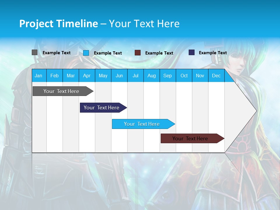A Couple Of People Standing Next To Each Other PowerPoint Template