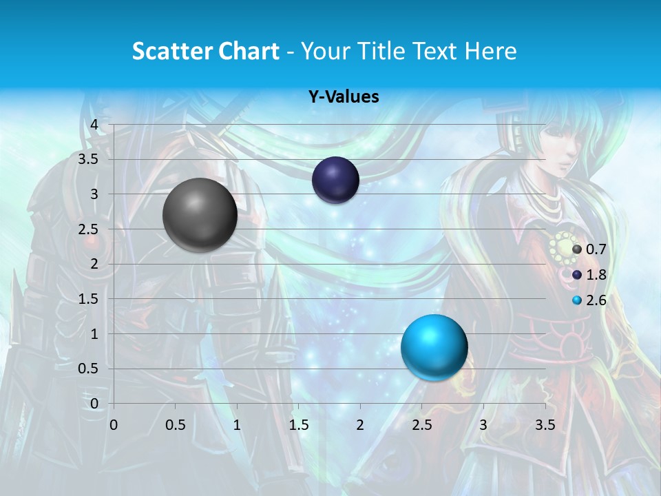 A Couple Of People Standing Next To Each Other PowerPoint Template