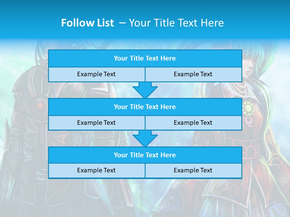 A Couple Of People Standing Next To Each Other PowerPoint Template