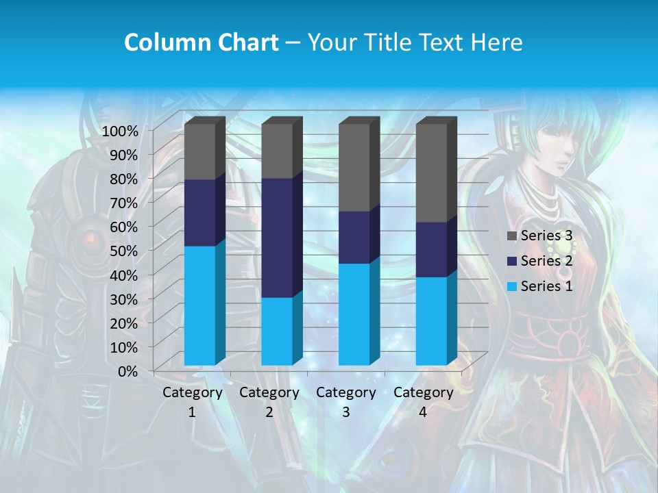 A Couple Of People Standing Next To Each Other PowerPoint Template