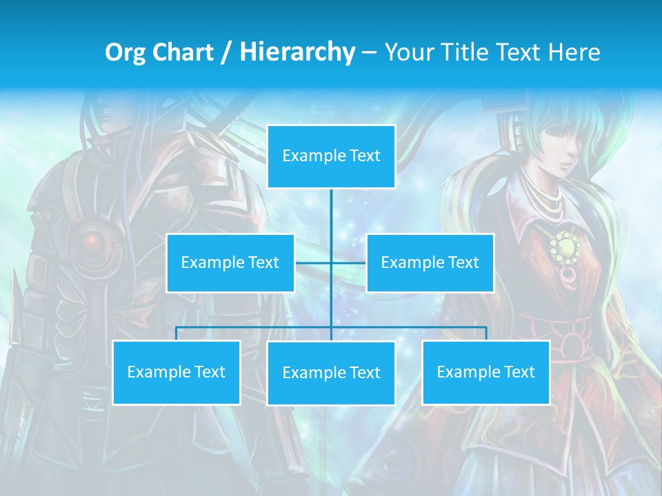 A Couple Of People Standing Next To Each Other PowerPoint Template