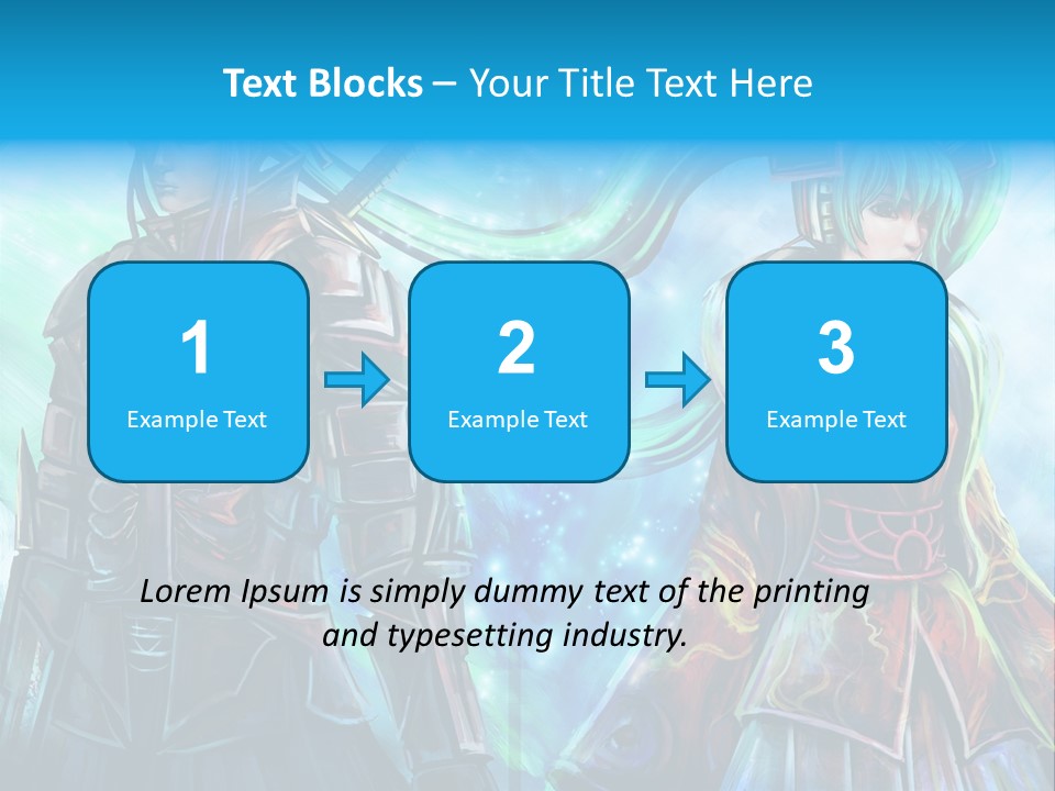 A Couple Of People Standing Next To Each Other PowerPoint Template
