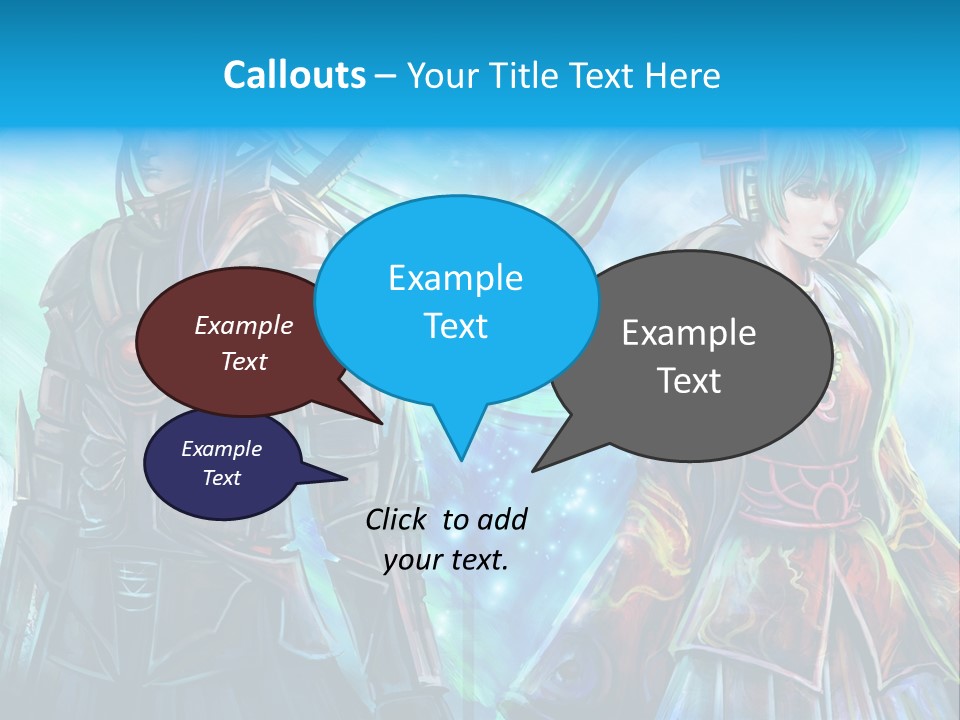 A Couple Of People Standing Next To Each Other PowerPoint Template
