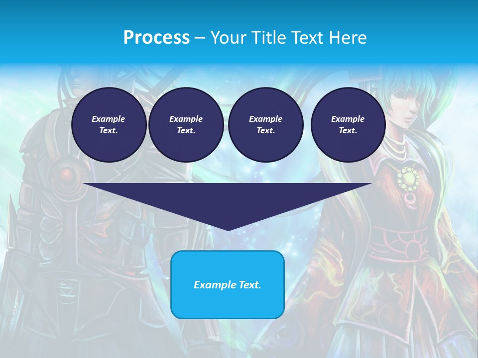 A Couple Of People Standing Next To Each Other PowerPoint Template