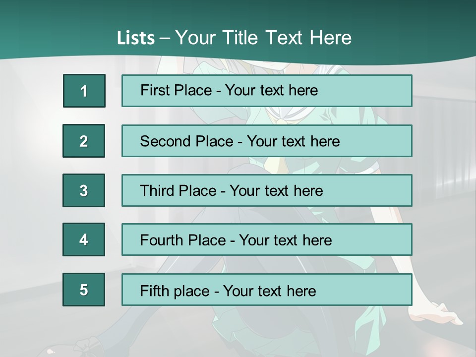 A Woman Sitting On The Ground In A Train Station PowerPoint Template