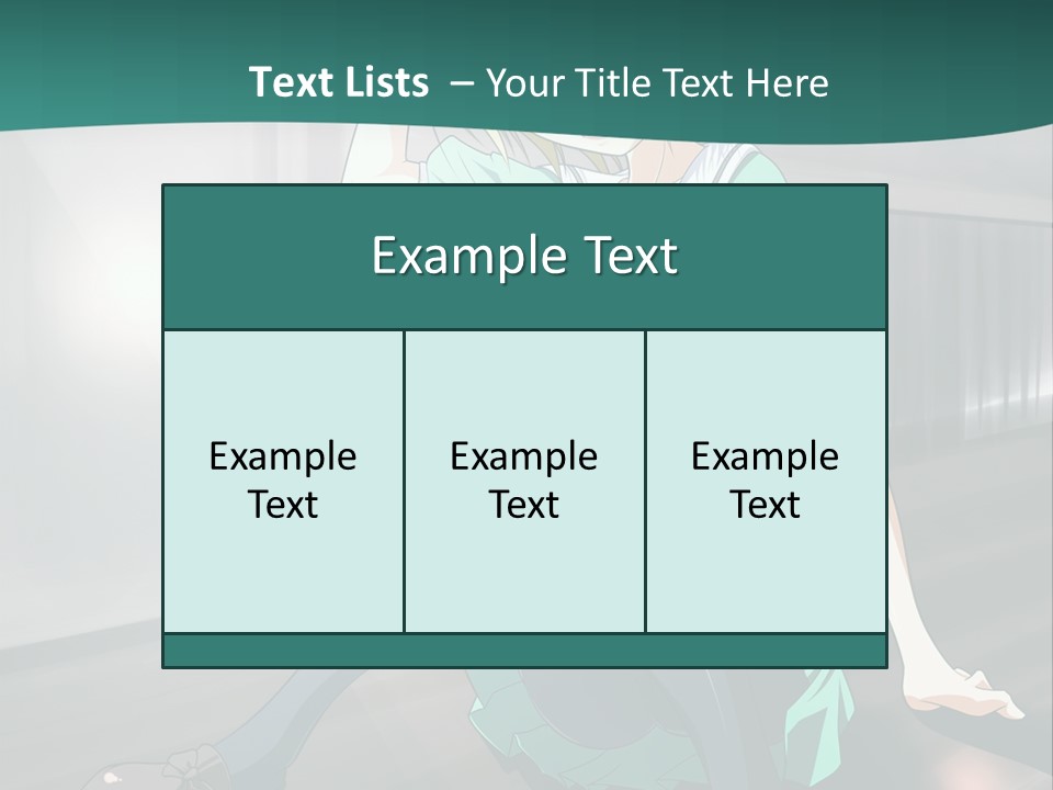 A Woman Sitting On The Ground In A Train Station PowerPoint Template