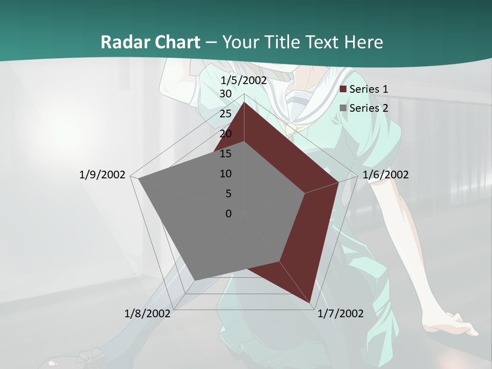 A Woman Sitting On The Ground In A Train Station PowerPoint Template