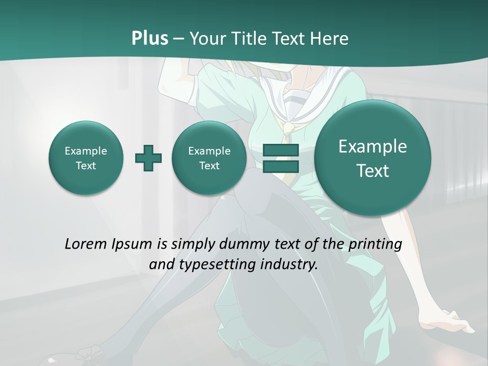 A Woman Sitting On The Ground In A Train Station PowerPoint Template