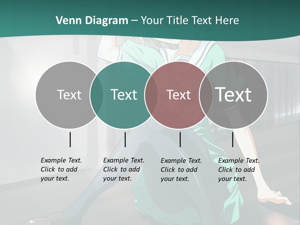 A Woman Sitting On The Ground In A Train Station PowerPoint Template