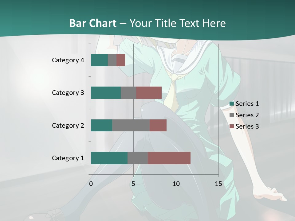 A Woman Sitting On The Ground In A Train Station PowerPoint Template