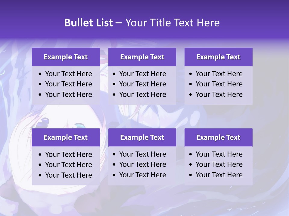 A Picture Of A Person In The Water With A Blue Background PowerPoint Template