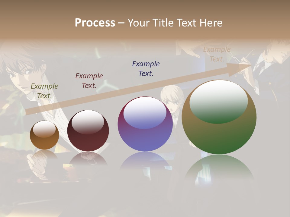 A Group Of People Standing Next To Each Other PowerPoint Template