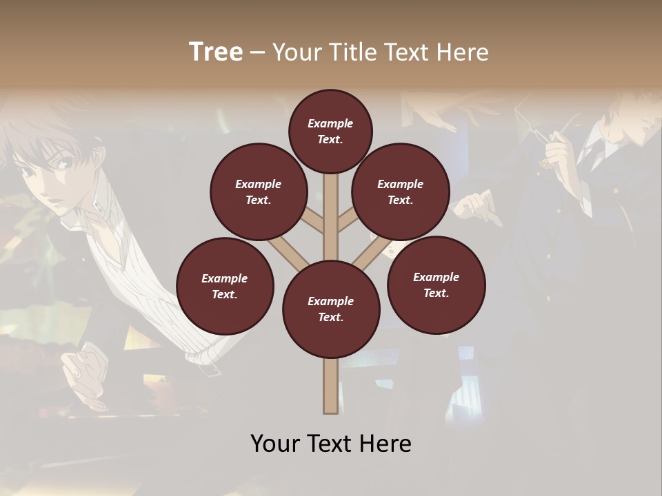 A Group Of People Standing Next To Each Other PowerPoint Template