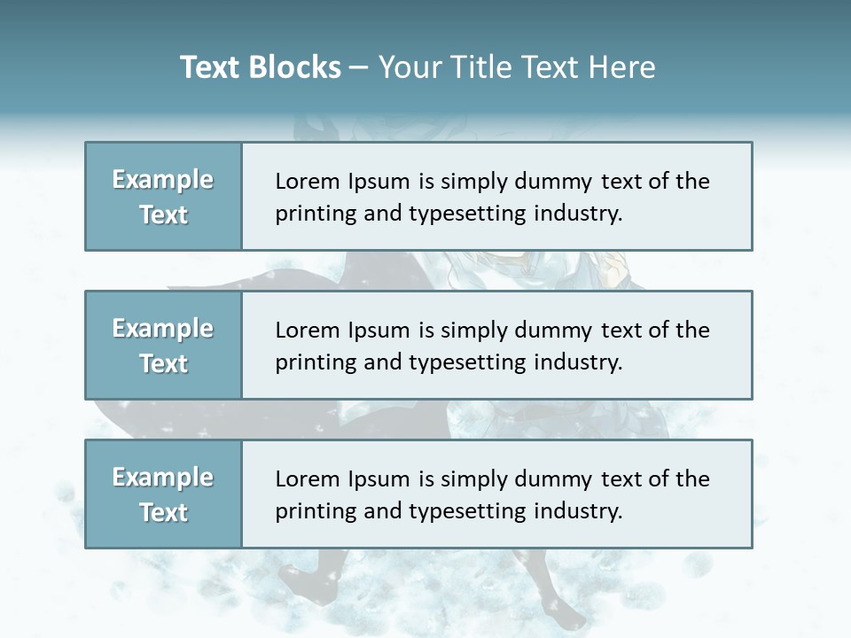 A Couple Of People That Are Standing In The Snow PowerPoint Template