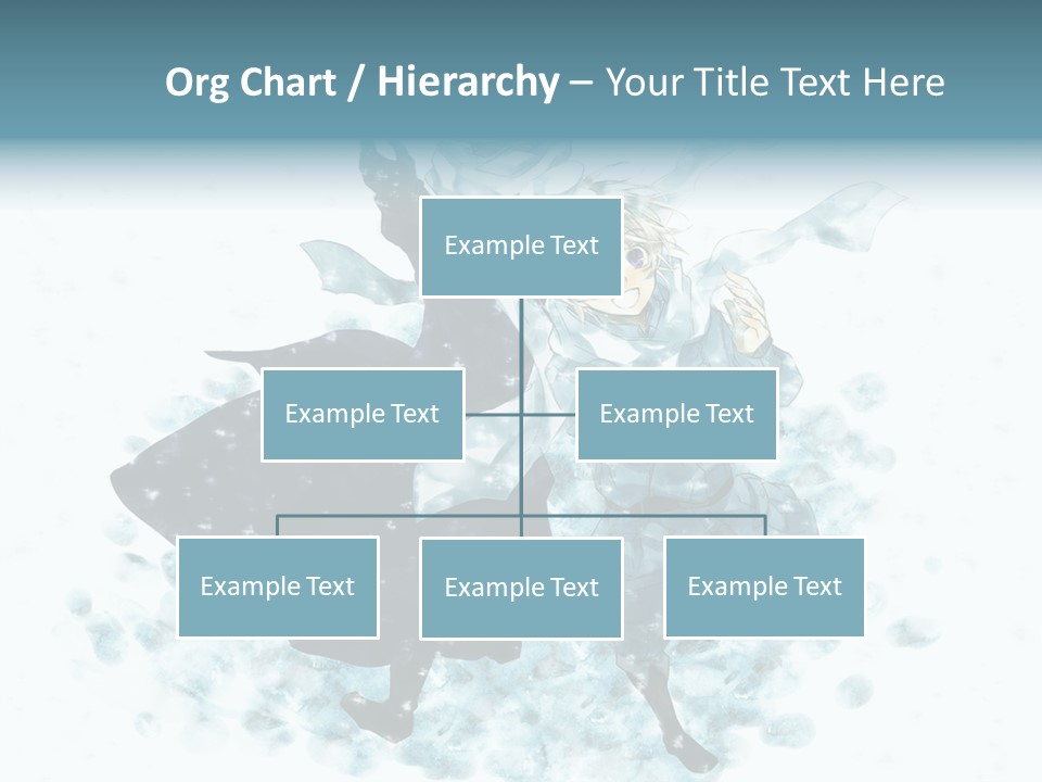 A Couple Of People That Are Standing In The Snow PowerPoint Template