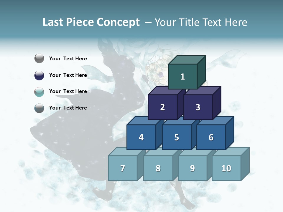 A Couple Of People That Are Standing In The Snow PowerPoint Template