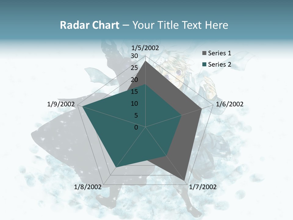 A Couple Of People That Are Standing In The Snow PowerPoint Template