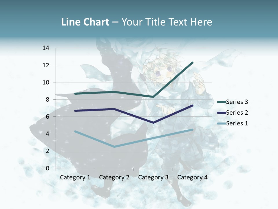 A Couple Of People That Are Standing In The Snow PowerPoint Template