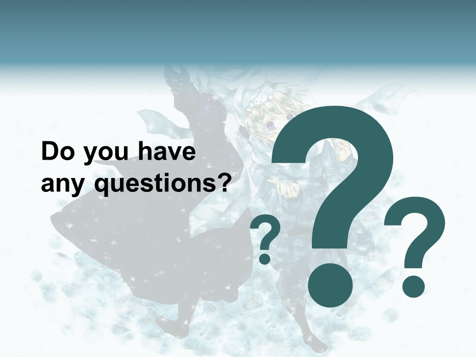 A Couple Of People That Are Standing In The Snow PowerPoint Template