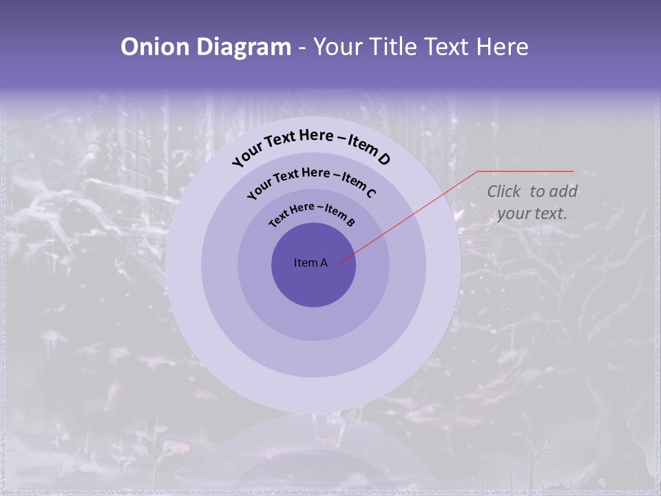 A Picture Of An Angel With Wings In A Snowy Scene PowerPoint Template