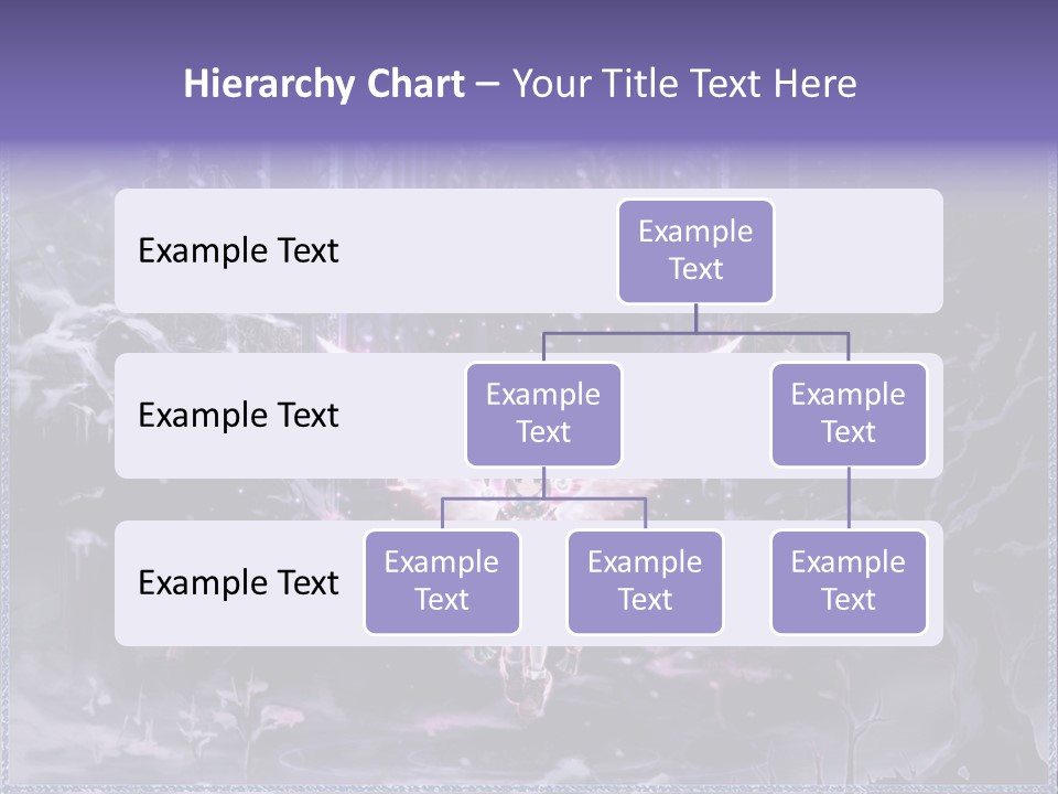 A Picture Of An Angel With Wings In A Snowy Scene PowerPoint Template