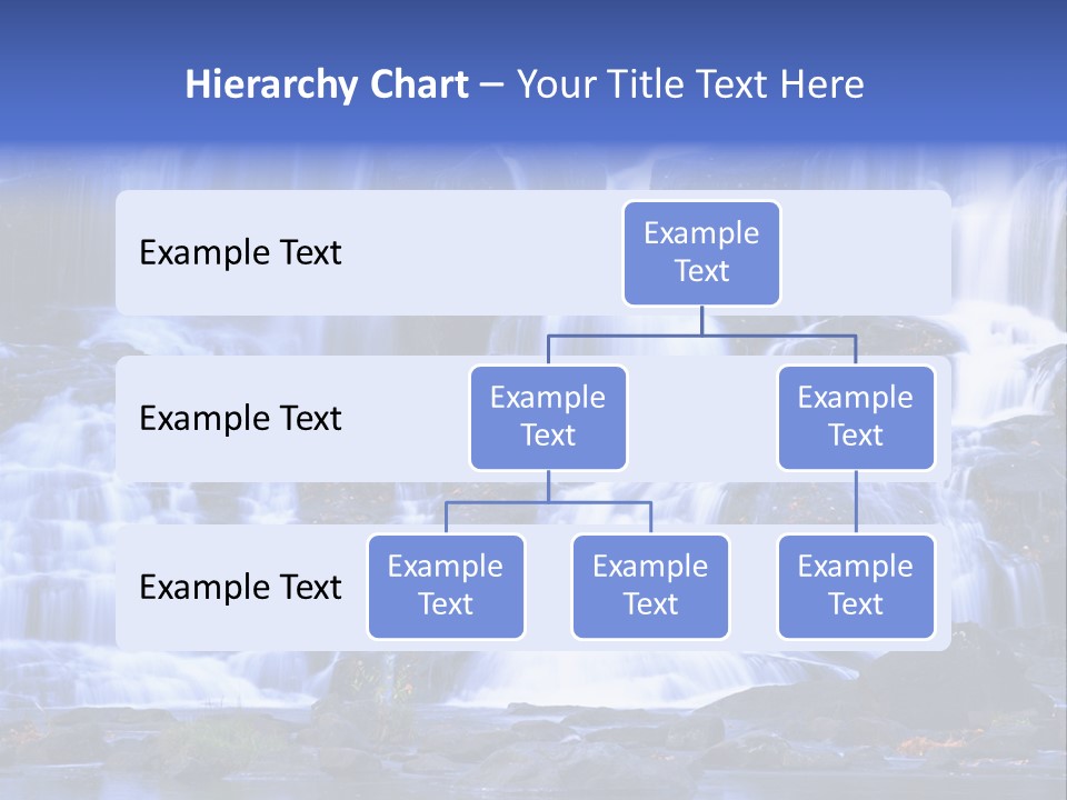 A Large Waterfall With Lots Of Water Coming Out Of It PowerPoint Template