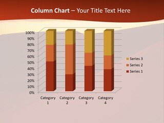 A Desert Scene With A Sunset In The Background PowerPoint Template