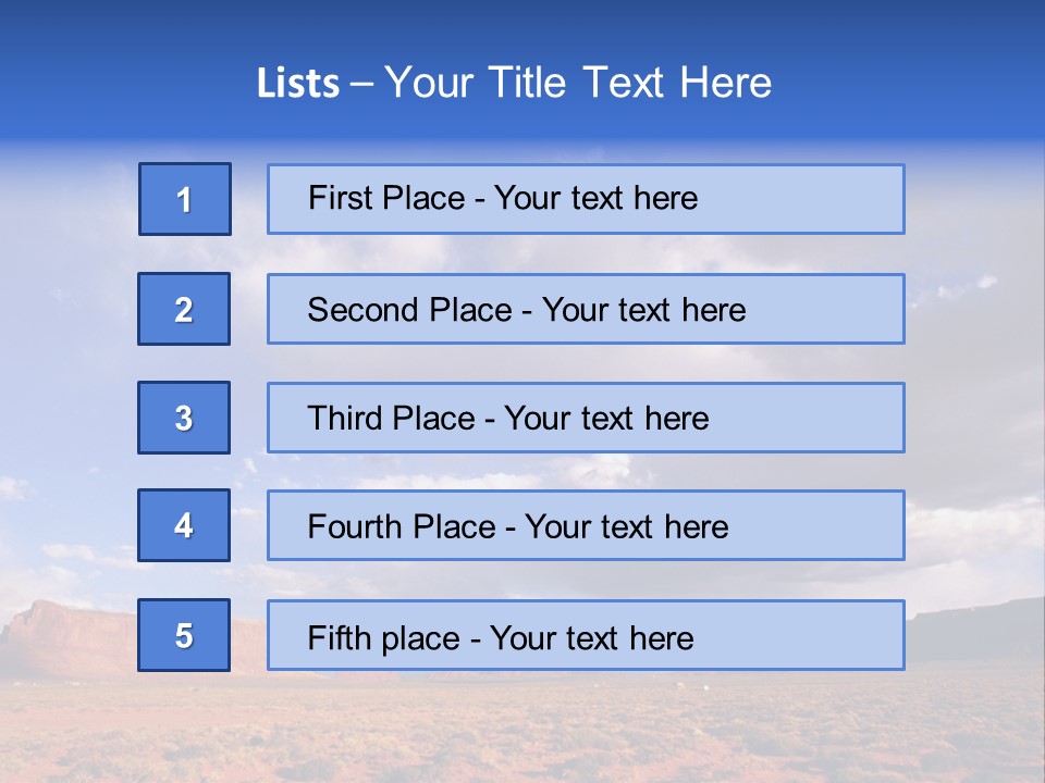 A Large Open Field With A Sky Filled With Clouds PowerPoint Template