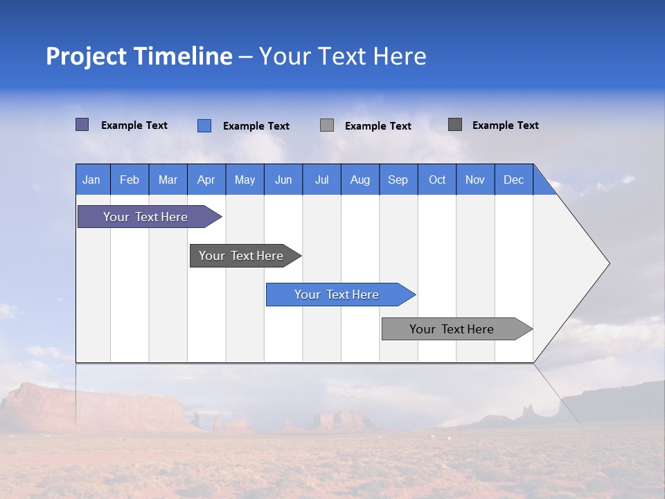 A Large Open Field With A Sky Filled With Clouds PowerPoint Template