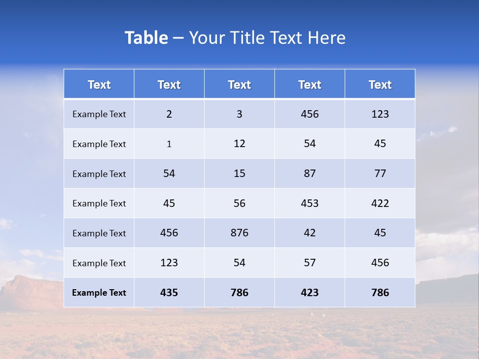 A Large Open Field With A Sky Filled With Clouds PowerPoint Template