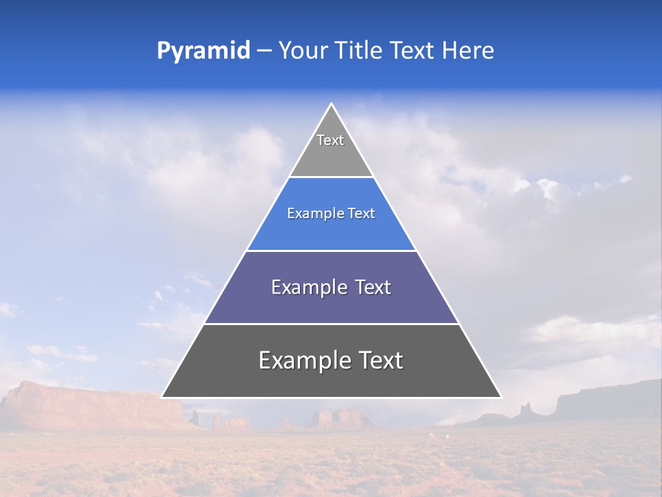 A Large Open Field With A Sky Filled With Clouds PowerPoint Template