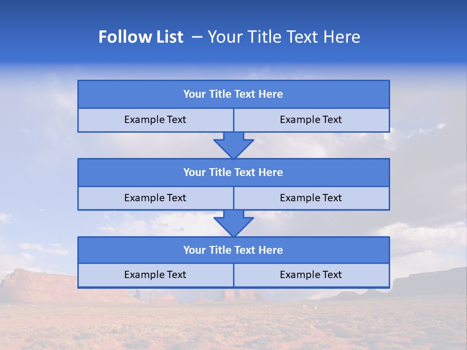 A Large Open Field With A Sky Filled With Clouds PowerPoint Template