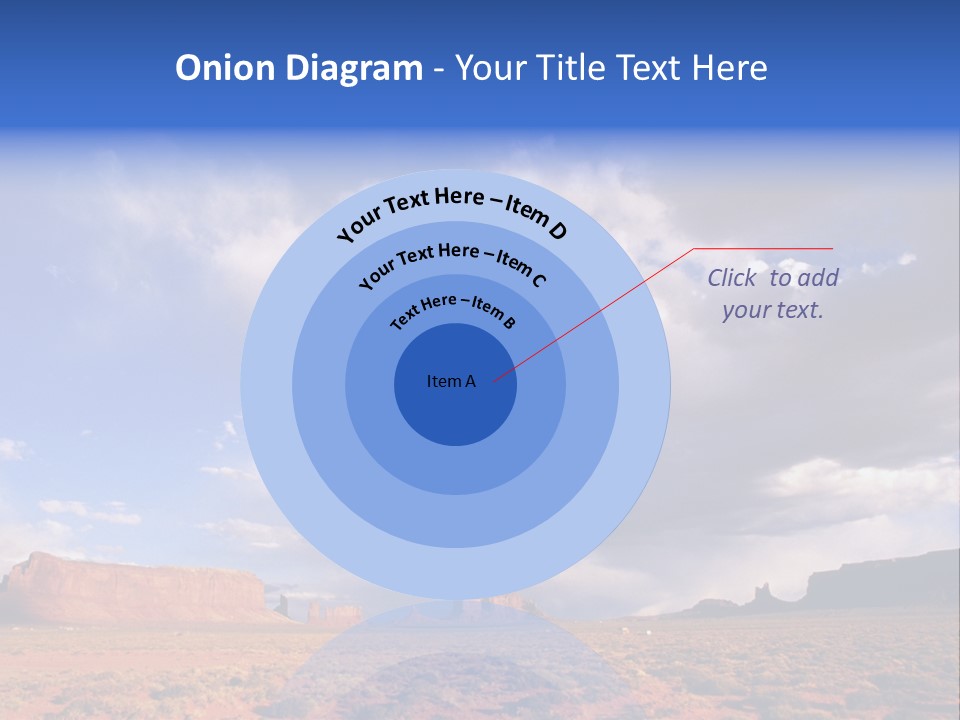 A Large Open Field With A Sky Filled With Clouds PowerPoint Template