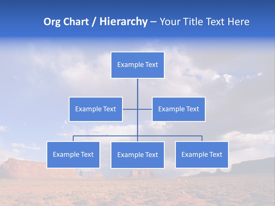 A Large Open Field With A Sky Filled With Clouds PowerPoint Template