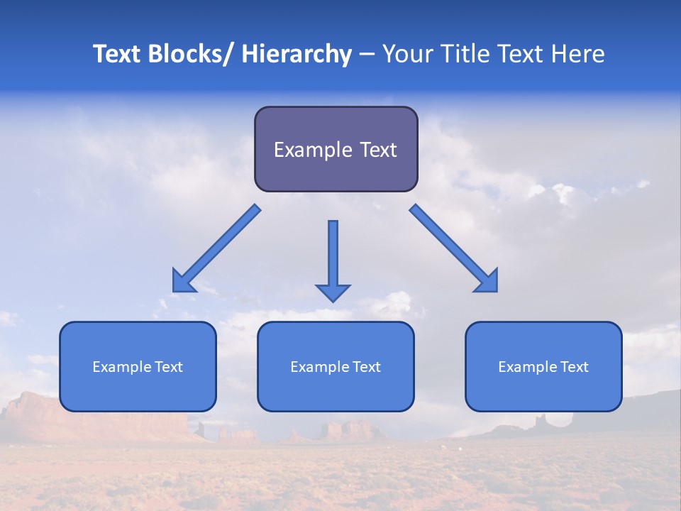 A Large Open Field With A Sky Filled With Clouds PowerPoint Template