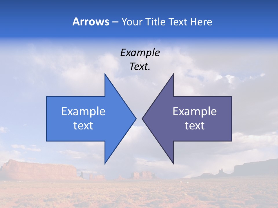 A Large Open Field With A Sky Filled With Clouds PowerPoint Template
