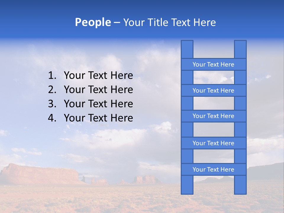 A Large Open Field With A Sky Filled With Clouds PowerPoint Template