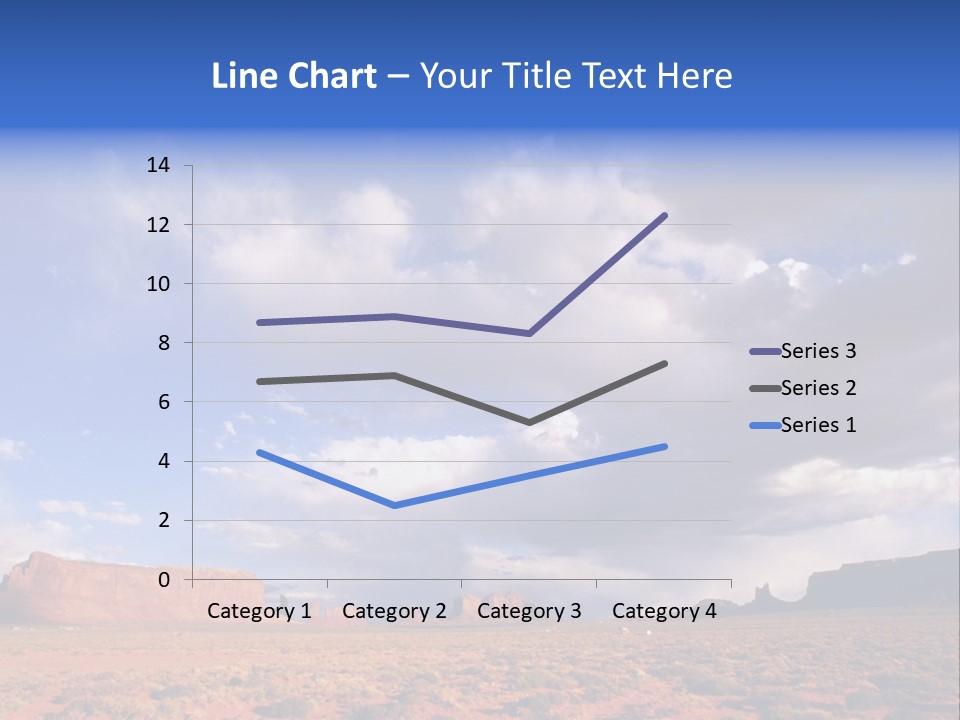 A Large Open Field With A Sky Filled With Clouds PowerPoint Template