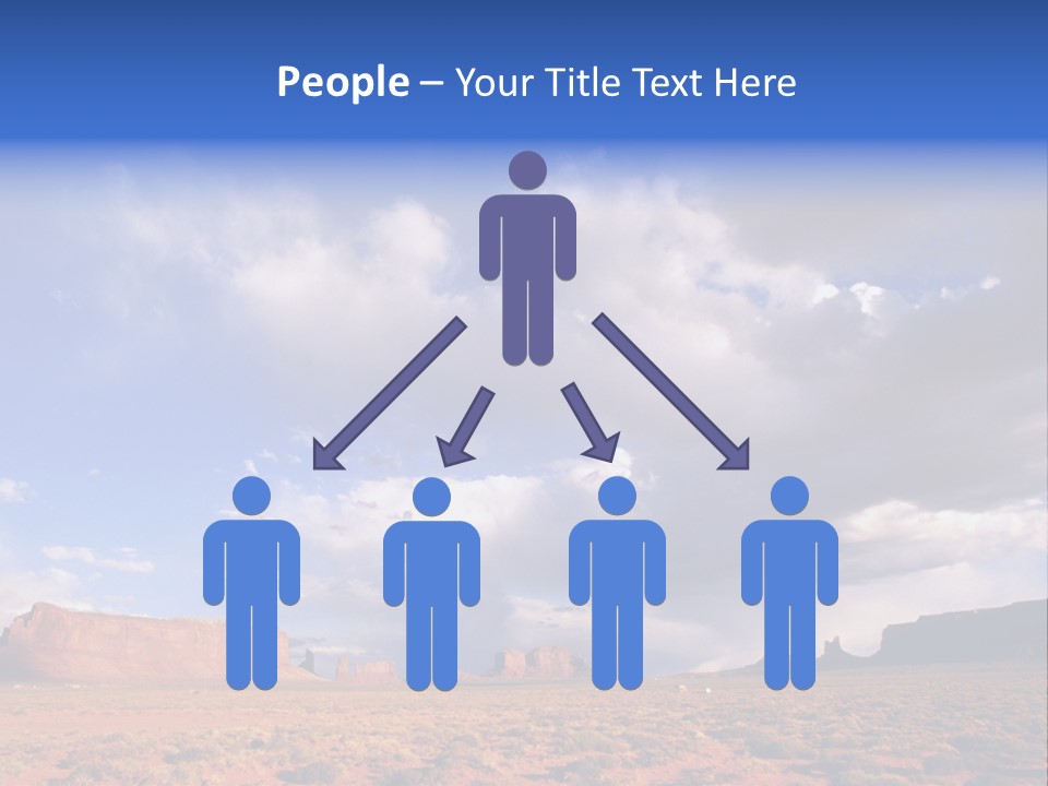 A Large Open Field With A Sky Filled With Clouds PowerPoint Template