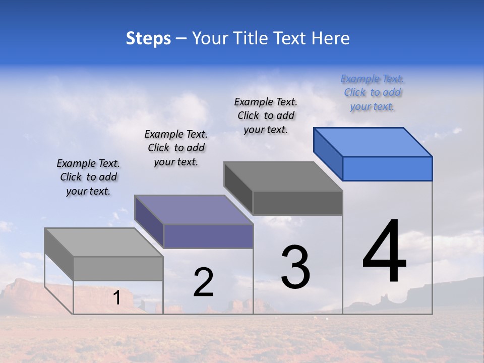 A Large Open Field With A Sky Filled With Clouds PowerPoint Template