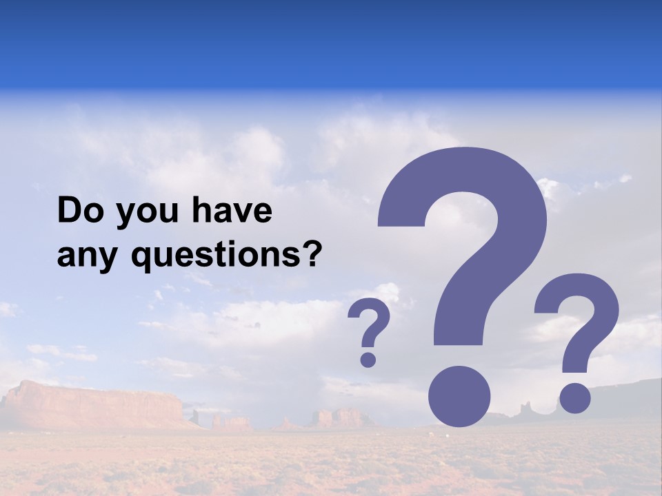 A Large Open Field With A Sky Filled With Clouds PowerPoint Template