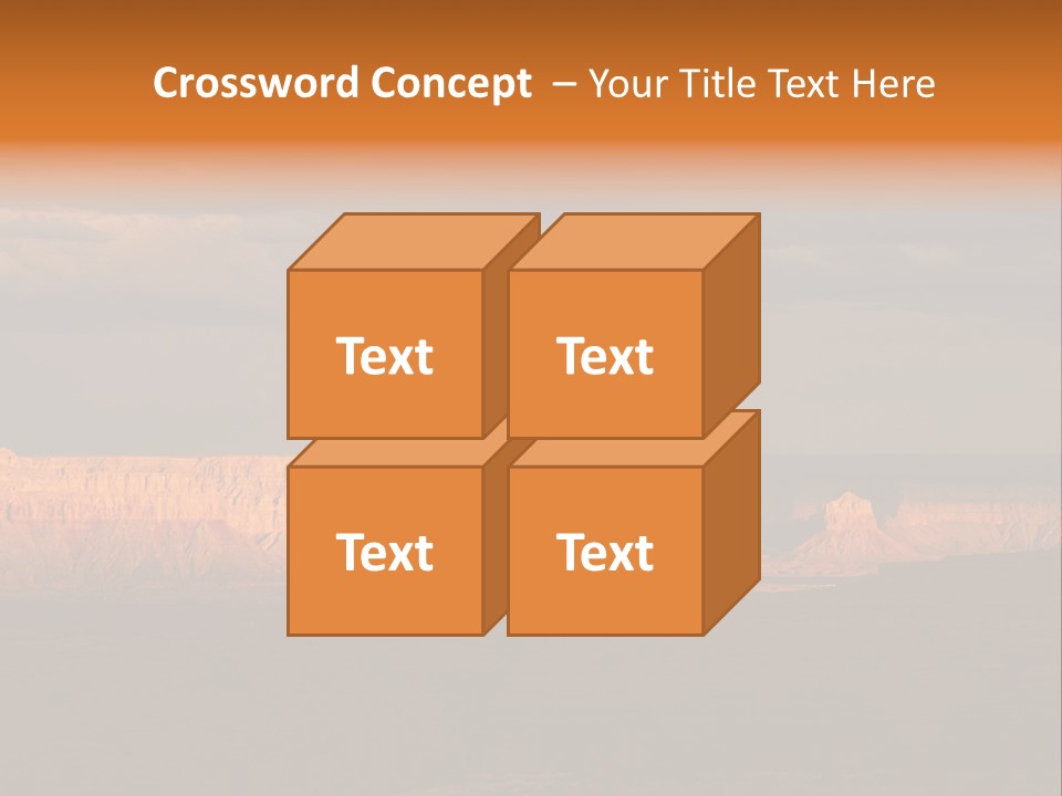 A Large Body Of Water Surrounded By Mountains PowerPoint Template