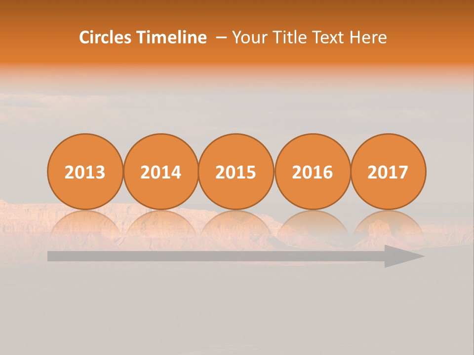 A Large Body Of Water Surrounded By Mountains PowerPoint Template