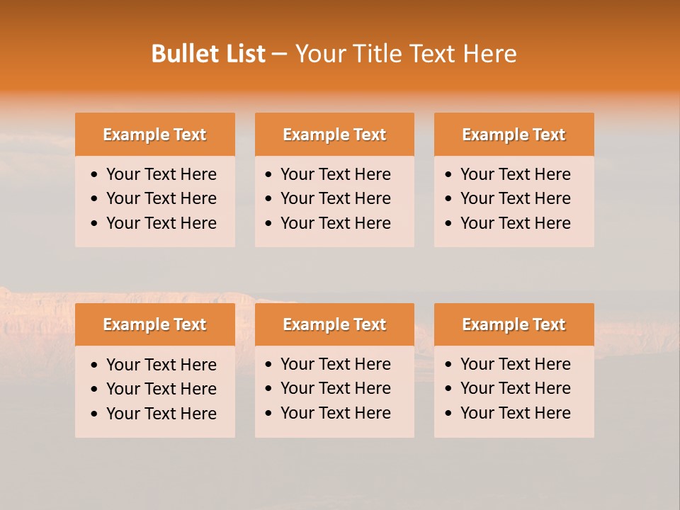 A Large Body Of Water Surrounded By Mountains PowerPoint Template