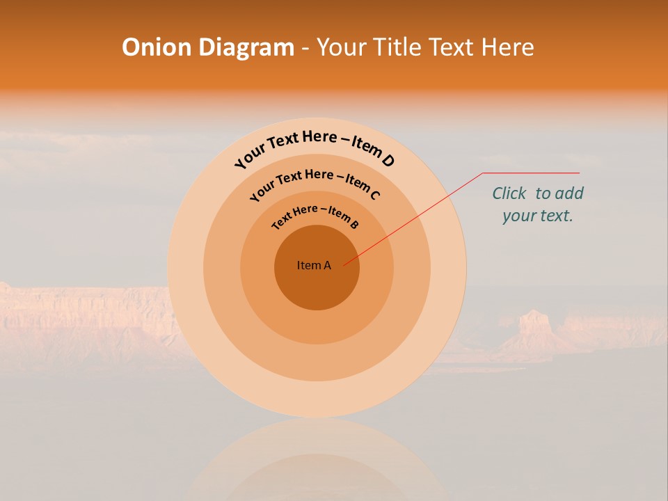 A Large Body Of Water Surrounded By Mountains PowerPoint Template