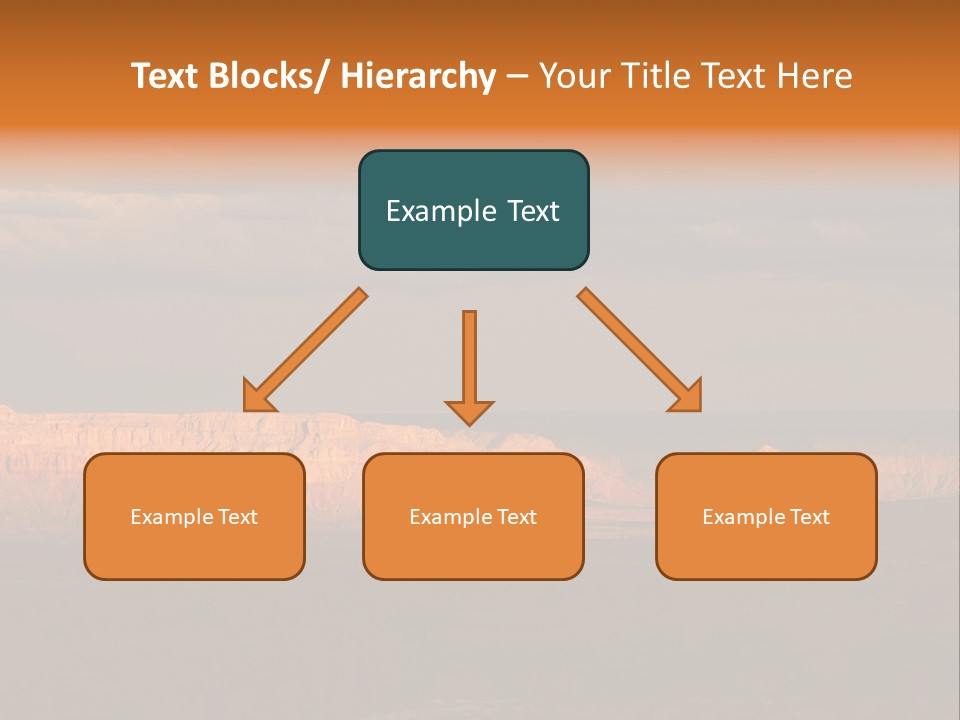 A Large Body Of Water Surrounded By Mountains PowerPoint Template