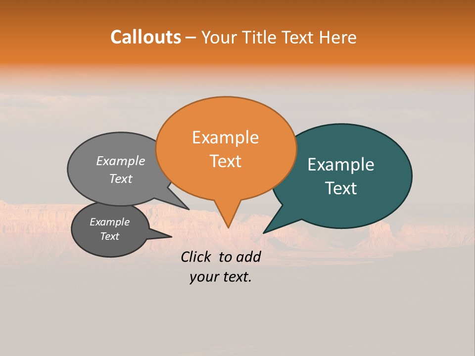 A Large Body Of Water Surrounded By Mountains PowerPoint Template