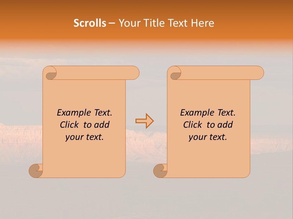 A Large Body Of Water Surrounded By Mountains PowerPoint Template