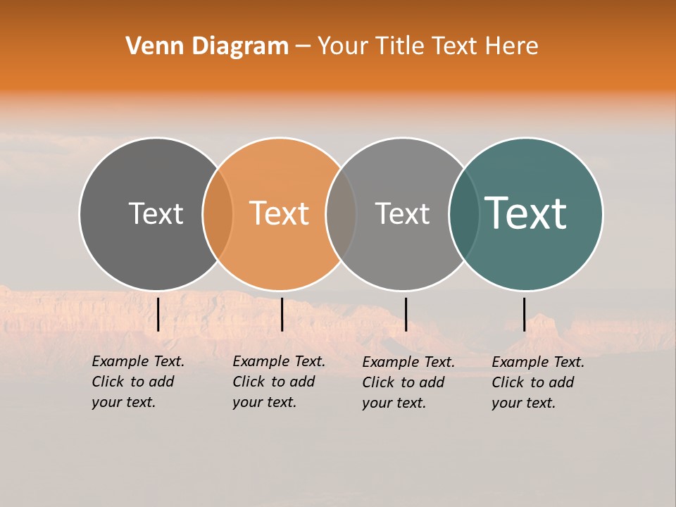 A Large Body Of Water Surrounded By Mountains PowerPoint Template